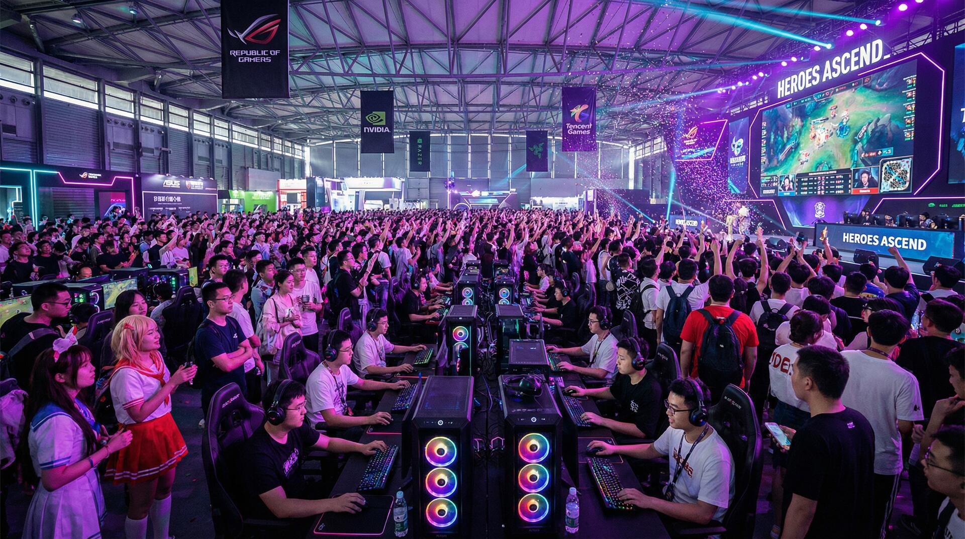 黄色仓库团队合影